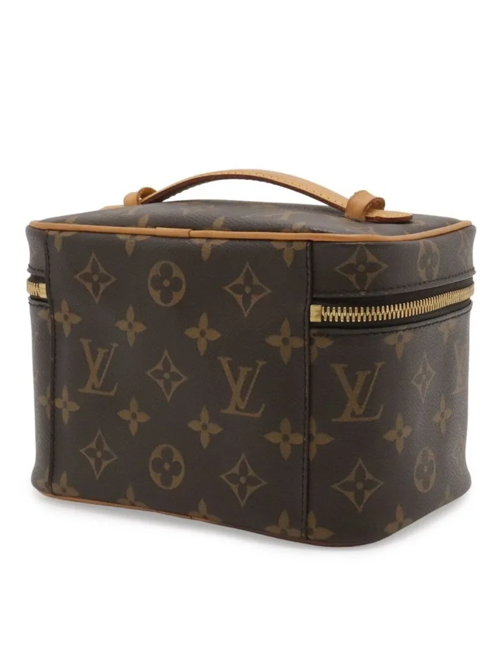Louis Vuitton Monogram Nice Mini Cosmetic Pouch Makeup Case Travel Multi - Picture 2 of 9